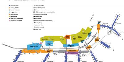מפה של phl השער